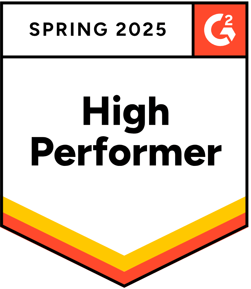G2 | High Performer: Budgeting & Forecasting Software